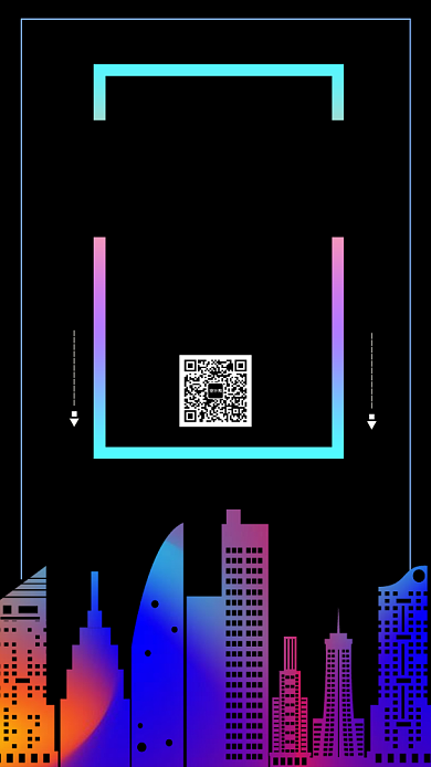 黑色简约旺铺正在招商中手机宣传海报背景