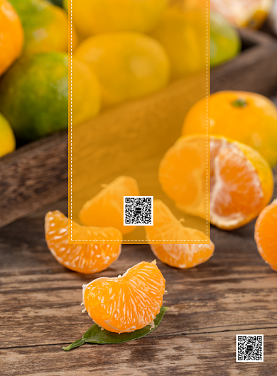 秋季新鲜水果应季印刷海报背景