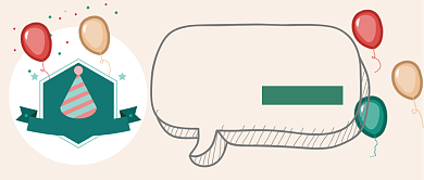 生日party公众号首图背景