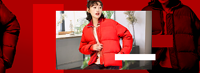 冬季女装上新促销banner背景