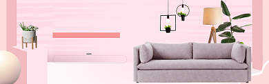 家装家具特惠大促海报banner模版背景