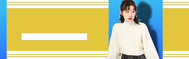 女装上衣banner背景
