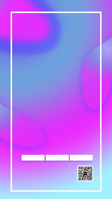 紫色梦幻换季清仓手机海报背景