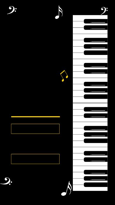 黑色大气钢琴培训招生海报背景
