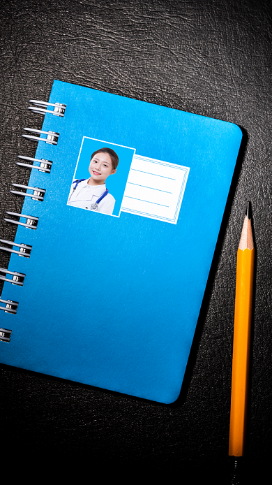 蓝色日记聊天背景图壁纸海报背景