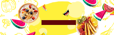 食物美食海报banner背景