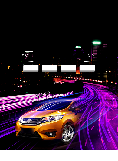 酷炫大气汽车分期购广告印刷海报模板背景