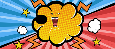 愚人节惊爆表情公众号首图背景