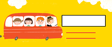 手绘卡通儿童节插画微信公众号素材图片背景