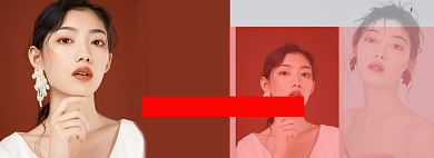 新年换新装新品女装淘宝banner背景