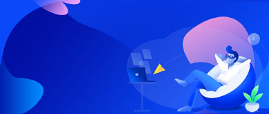 创意蓝色雅思英语教育微信公众号素材图片背景