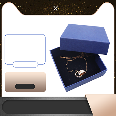 金色黑色女士首饰项链直通车背景