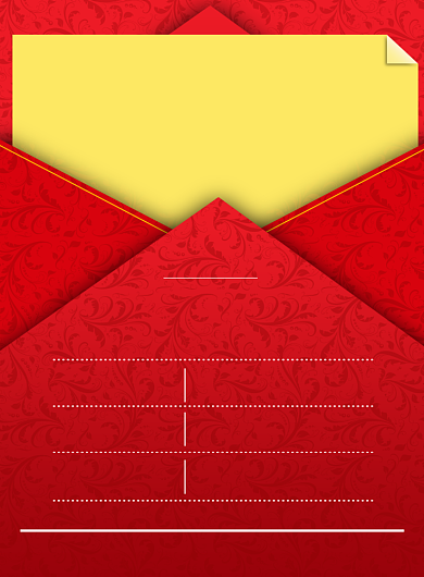 信封招聘广告印刷海报背景