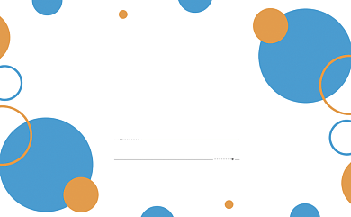 创意童真商务个人名片背景