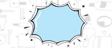 蓝色教育培训一百天改掉坏毛病首图背景