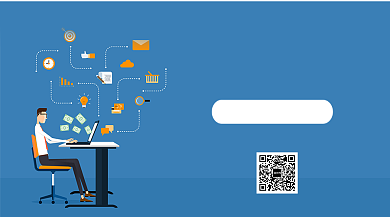 人才招聘手机横板海报背景