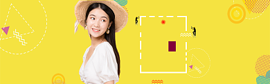 秋季女装海报背景