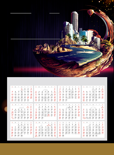 大气地产宣传促销印刷海报背景