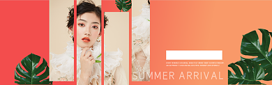 女装狂欢特惠海报banner背景