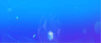 蓝色清新简约触碰科技裂变未来公众号首图背景