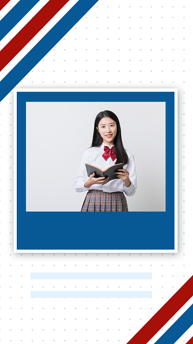 简约风留学直通车美国留学海报背景