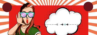 双11女装促销海报banner背景