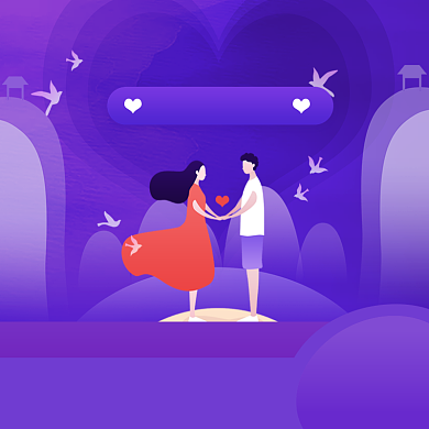 女王节直通车模板背景