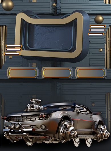 商务汽车维修印刷海报背景