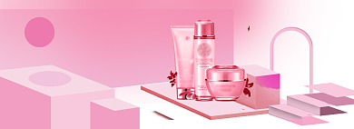 化妆品面膜新势力周首页海报banner背景