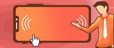 桔色可爱微分销招募令公众号首图背景