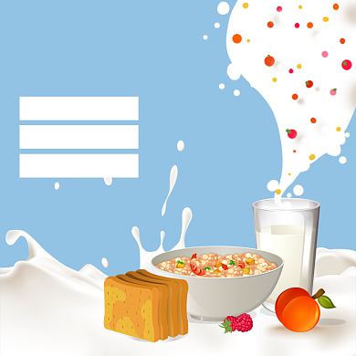 早餐牛奶淘宝直通车图片背景