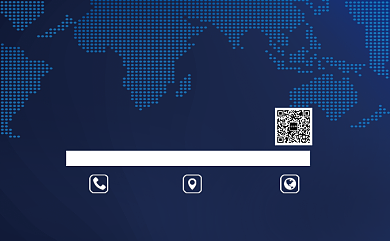 蓝色简约男士个人名片背景