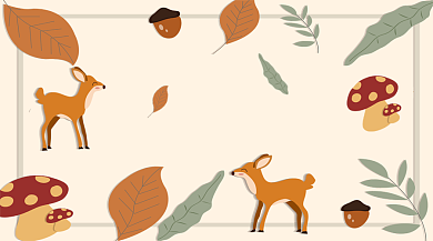 二十四个节气秋分手机海报背景