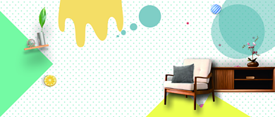 拼接背景小清新装修优惠微信公众号素材图片背景