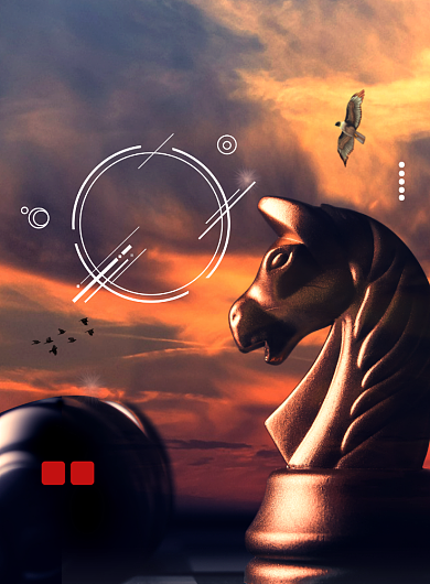 企业文化海报模板背景