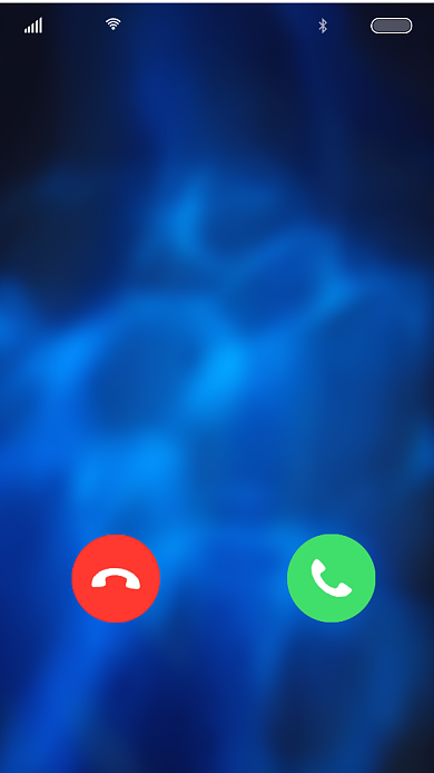 明星来电趣味恶搞简约手机海报背景