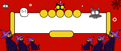 万圣节促销派对公众号首图背景