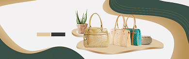 时尚简约包包促销淘宝banner背景