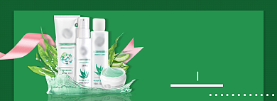 淘宝淘抢购促销活动补水美妆banner背景