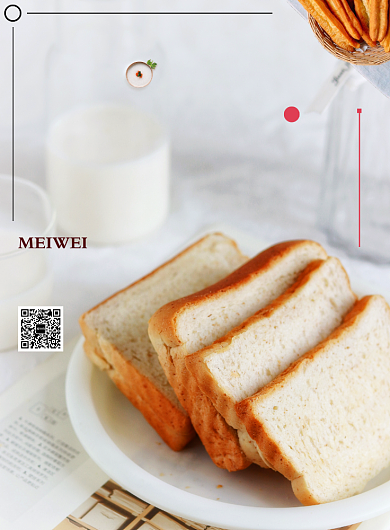 美味早餐宣传海报背景