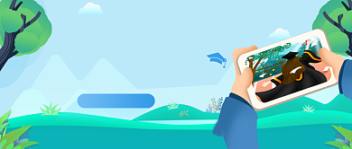 创意卡通毕业照青春回忆微信公众号素材图片背景