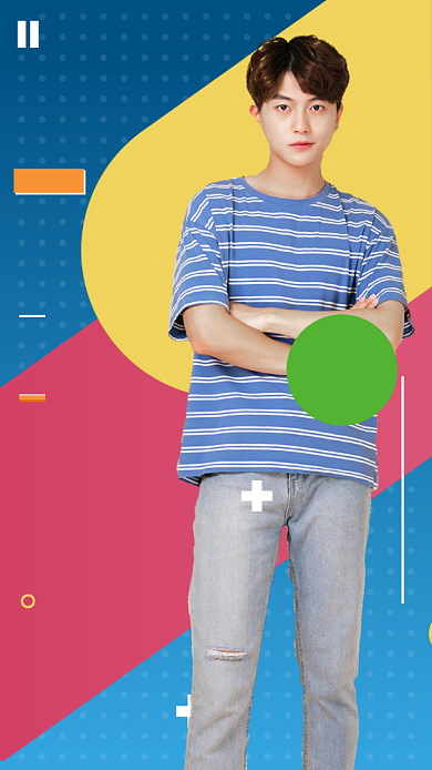 波普风淘宝造物节主题海报背景