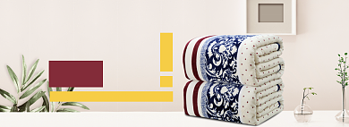 天猫冰雪节棉被上新限时优惠促销淘宝banner背景