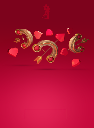 七夕情人节海报背景