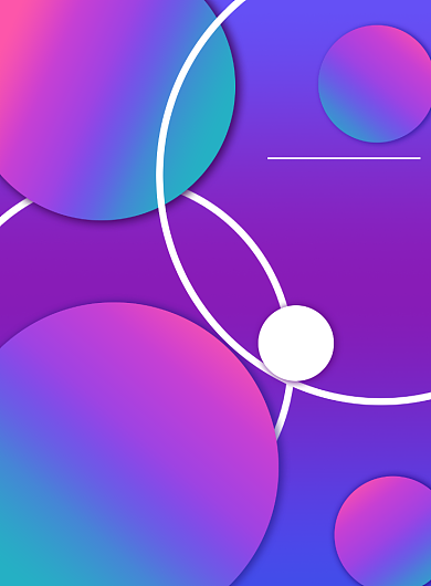 紫色时尚设计展印刷海报背景