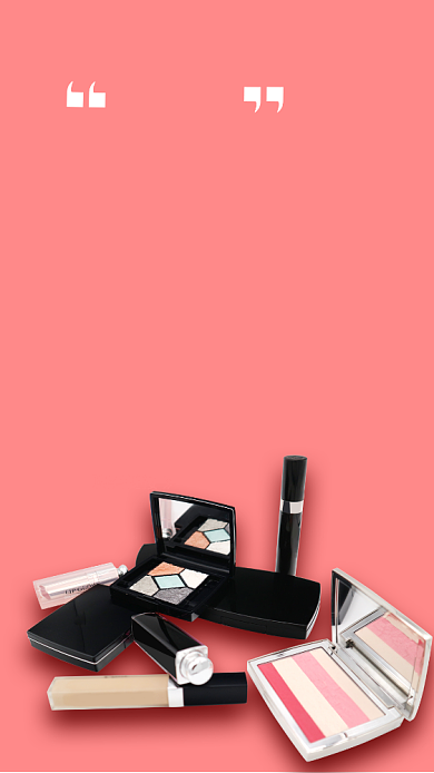 裸妆新时代宣传海报背景