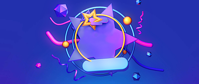 蓝色双十一淘抢购首图背景