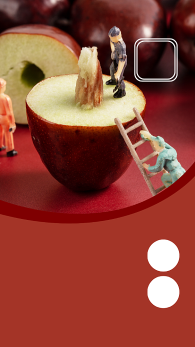 简约创意年货节促销手机海报背景