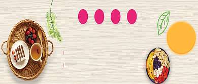 悠闲美味下午茶微信公众号素材图片背景