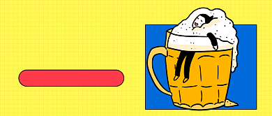 啤酒限时优惠公众号首图背景